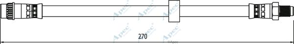 APEC BRAKING Bremžu šļūtene HOS4066